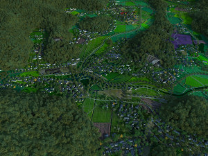 Mountain village 3D-Modell