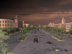 Beijing streets 3D Модель