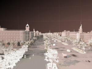Beijing streets 3D Модель