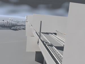 Train Modello 3D