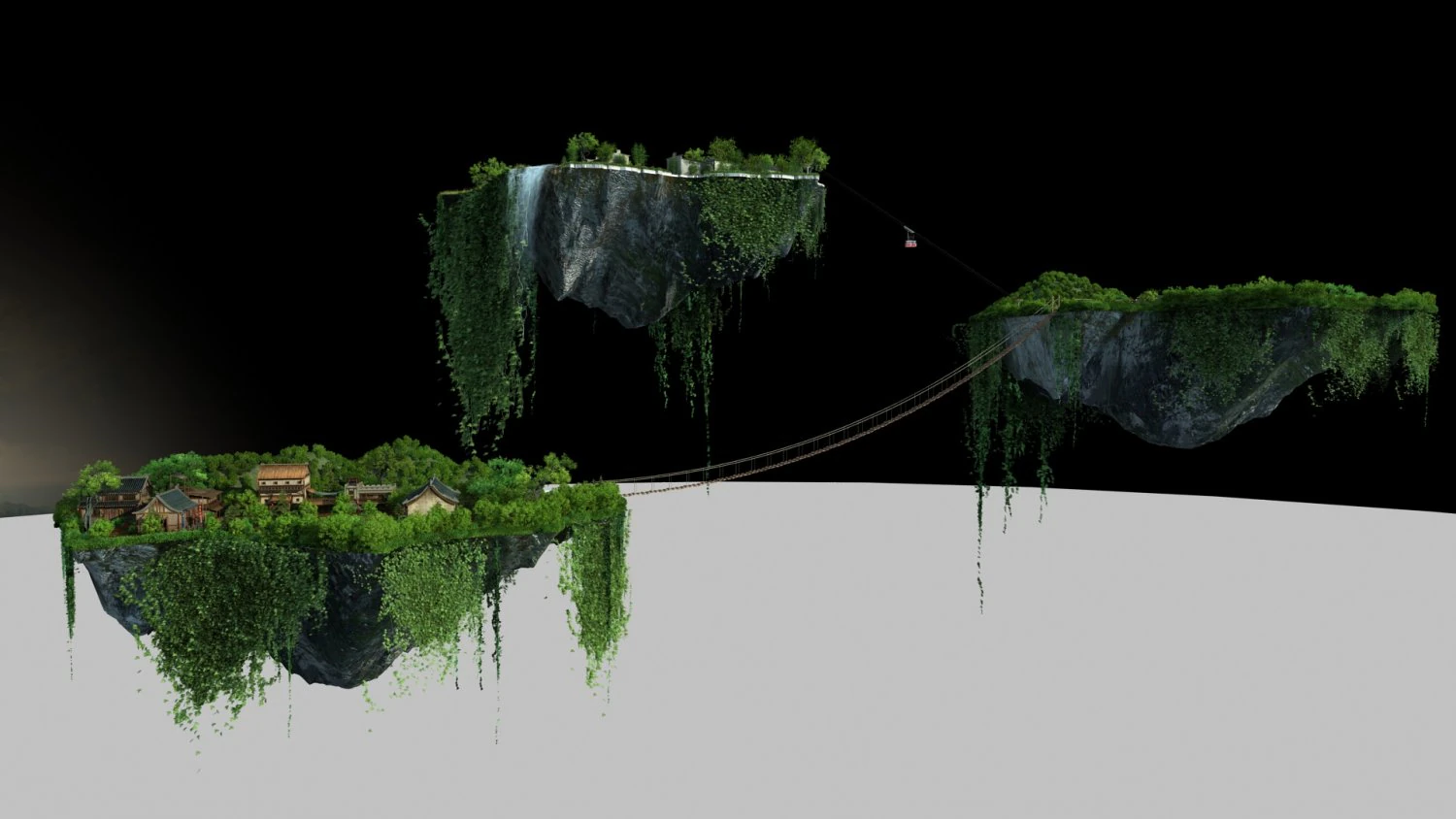 Ancient building 3D Model .c4d .max .obj .3ds .fbx .stl .blend 