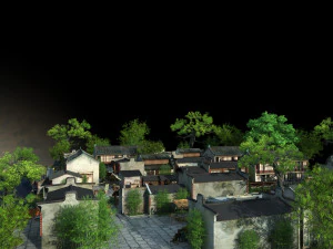 Ancient building 3D Model