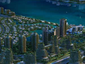Green city 3D Model
