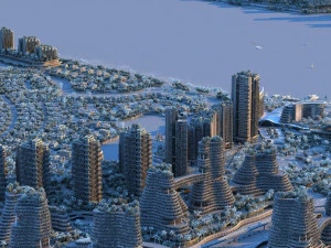 Green city 3D Model