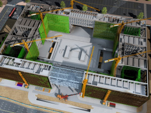Construction site 3D Model