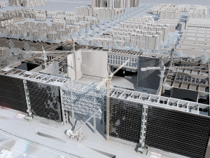 Construction site 3D-Modell