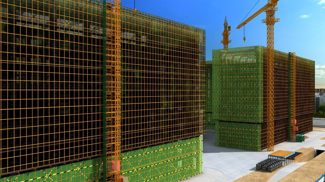 Construction site 3D Model .c4d .max .obj .3ds .fbx .stl .blend 
