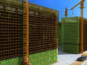 Plac budowy Model 3D