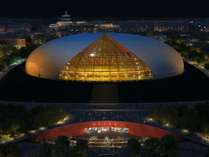 Theater 3D Model
