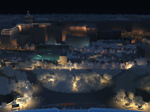 Theater 3D Model