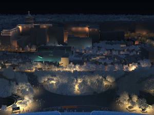 Theater 3D Model
