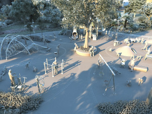 Fitness Equipment 3Dモデル