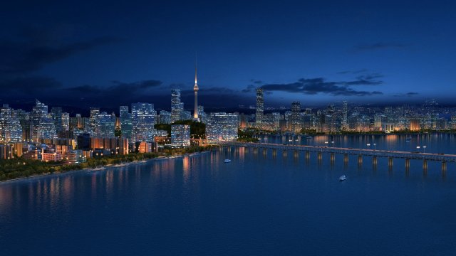 Yangtze River Bridge Modello 3D .c4d .max .obj .3ds .fbx .stl .blend 