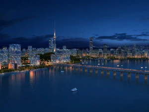 Yangtze River Bridge 3D Model