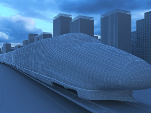 Train 3D Модель