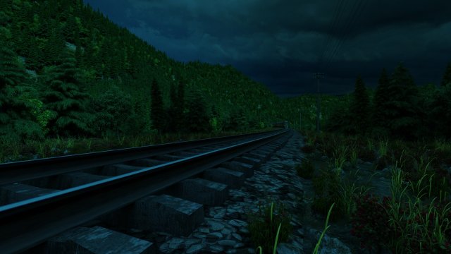 Train 3D Model .c4d .max .obj .3ds .fbx .stl .blend 