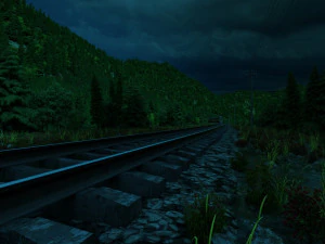 поїзд 3D Модель