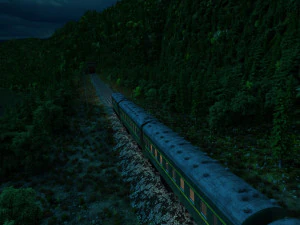 поїзд 3D Модель