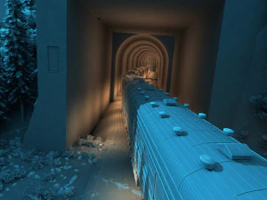 поїзд 3D Модель