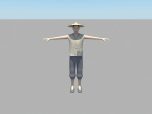 Worker 3D Model
