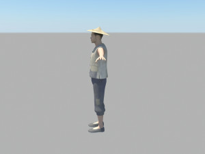 Worker 3D Модель
