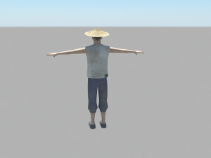 Worker 3D Модель