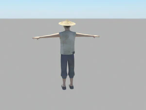 Worker 3D Model