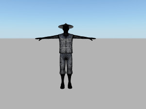 Worker 3D Модель
