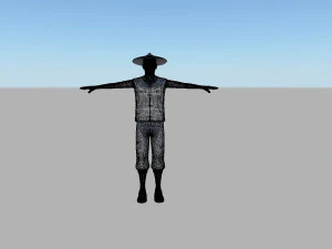 Worker 3D Model