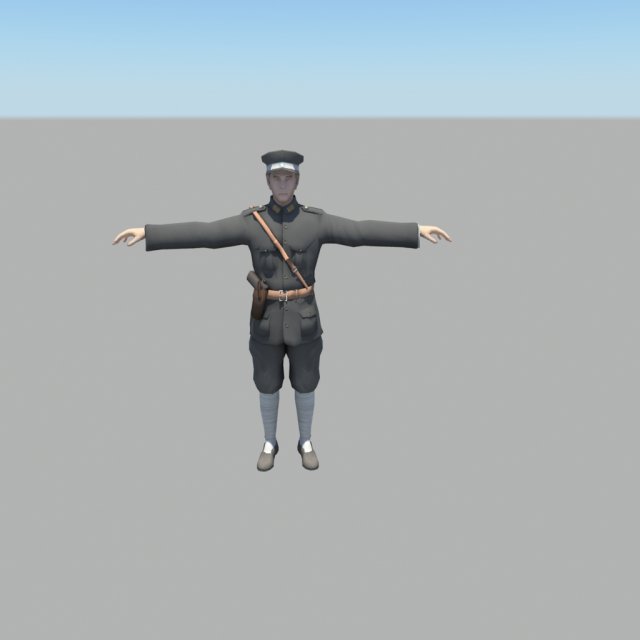 Police Model 3D .c4d .max .obj .3ds .fbx .stl .blend 