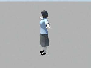 Student 3D Модель