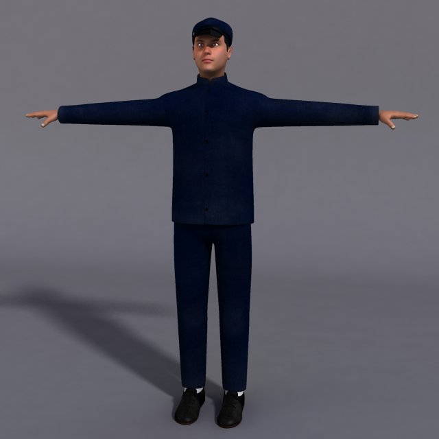 Student 3D मॉडल .c4d .max .obj .3ds .fbx .stl .blend 