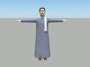 Staff 3D Model