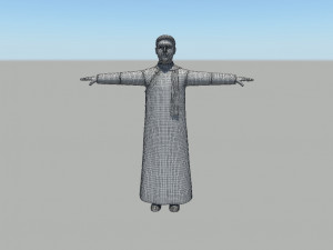 Staff Model 3D