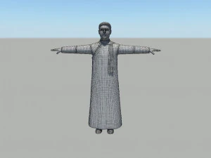 Staff 3D Model