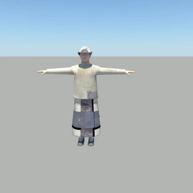 Desempregado Modelo 3D .c4d .max .obj .3ds .fbx .stl .blend 