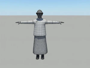 Desempregado Modelo 3D
