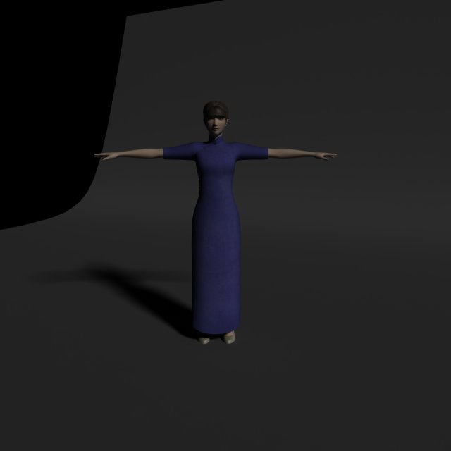 Staff 3Dモデル .c4d .max .obj .3ds .fbx .stl .blend 