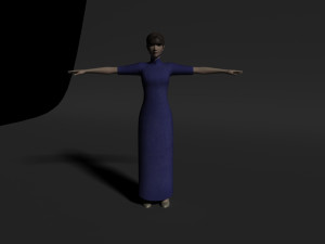 Staff 3Dモデル