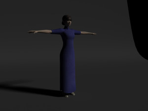 Staff 3Dモデル