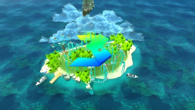 Island 3D Модель .c4d .max .obj .3ds .fbx .stl .blend 