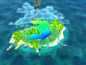 Island Model 3D