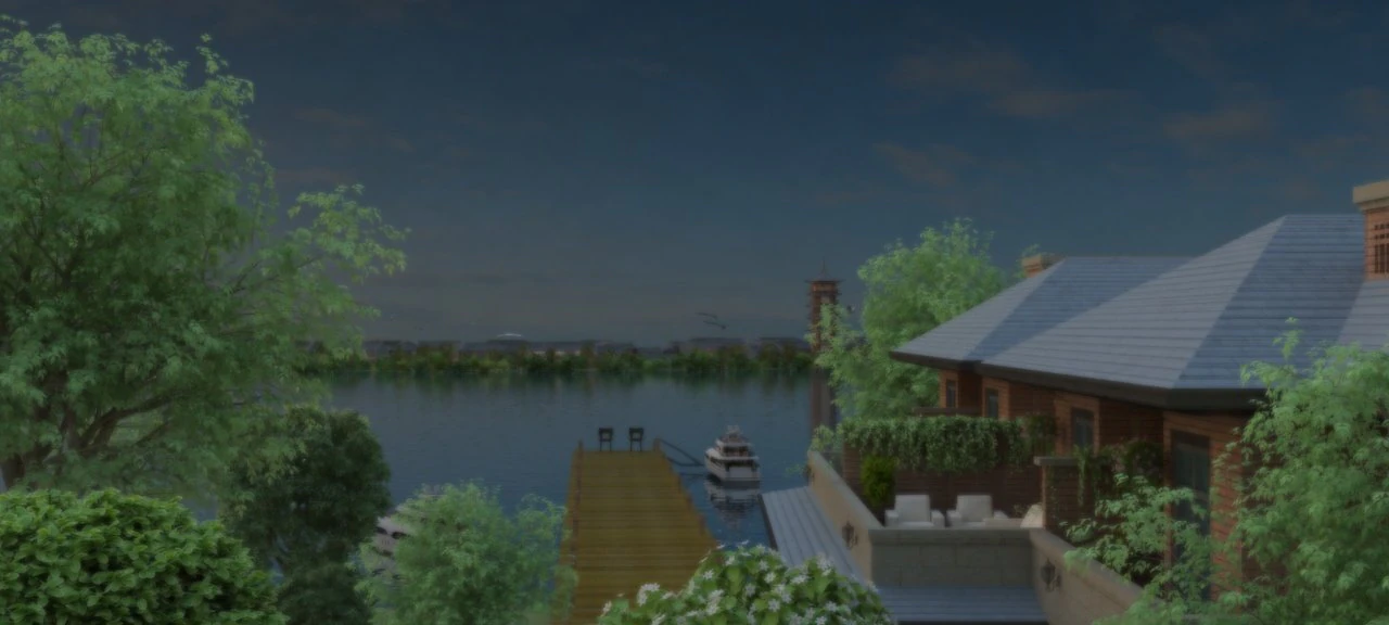 Lakeside 3D Model .c4d .max .obj .3ds .fbx .stl .blend 