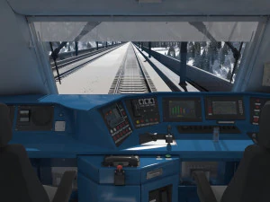 Locomotiva Modelo 3D