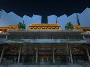 고대 레스토랑 3D 모델