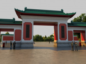 Gate 3D Модель