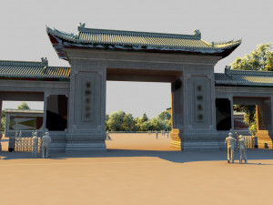 Gate 3D Модель