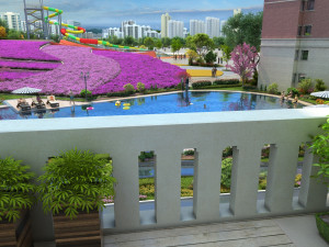 Balcony 3D Model