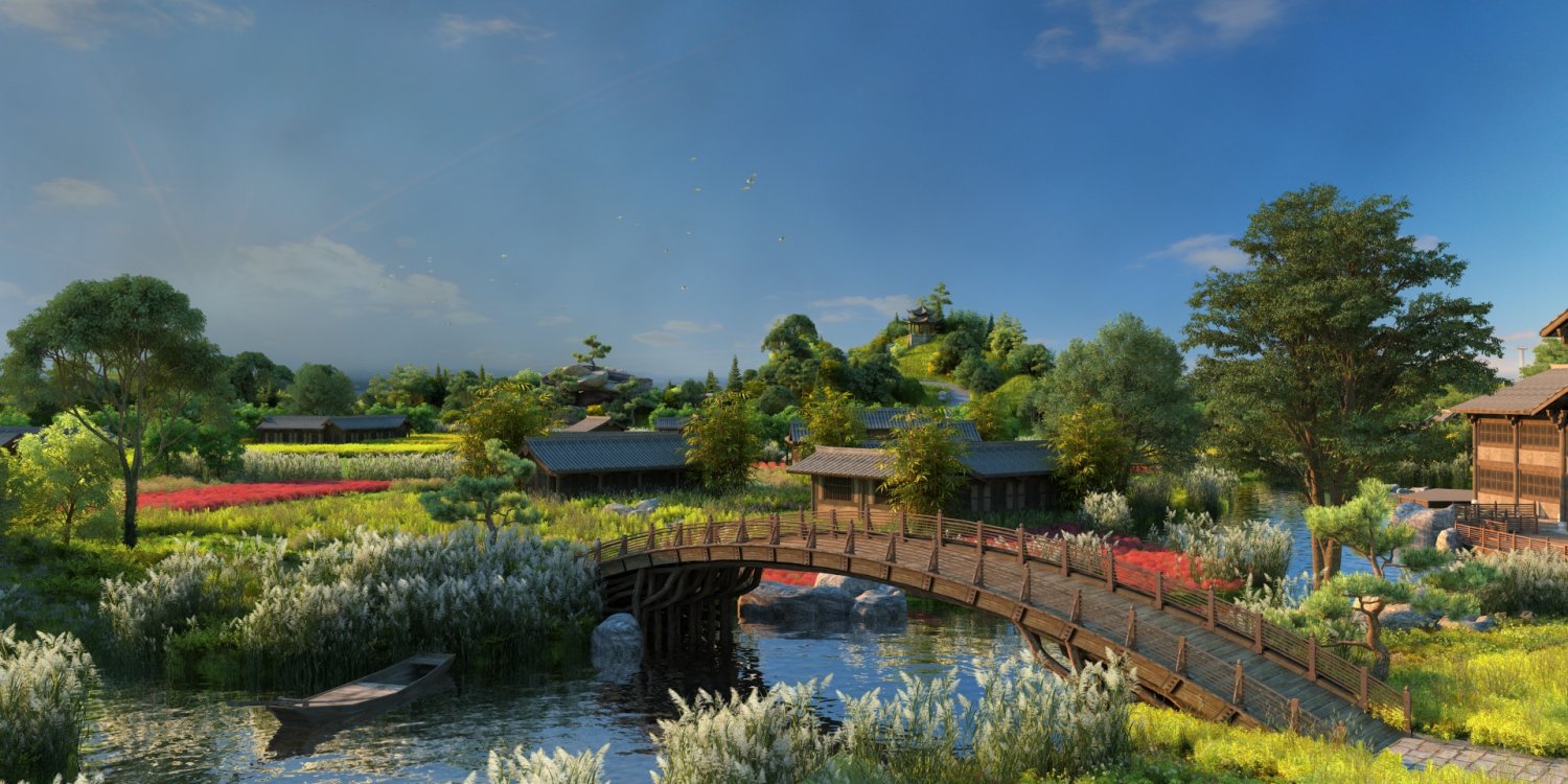 Ancientfarm 3D Модель In Окруж. Среда 3DExport