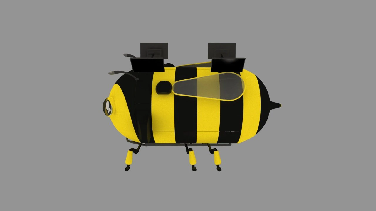 Electric car 3D Model .c4d .max .obj .3ds .fbx .stl .blend 
